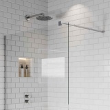 Product Lifestyle image of the Abacus Chrome Wall Mounted Bracing Bar